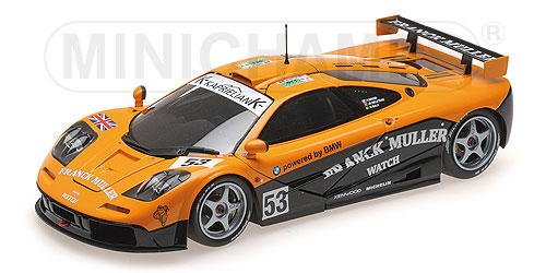 MCLAREN F1 GTR – KOKUSAI KAIHATSU RACING – GIROIX/SALA/DELETRAZ – 24H LE MANS 1996 L.E. 304 pcs. 1:18 model