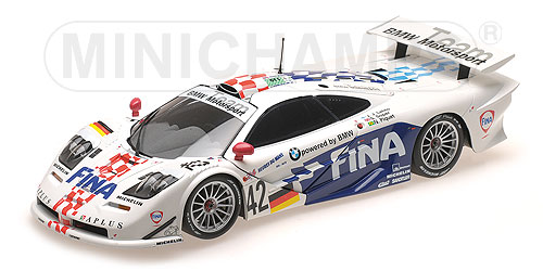 MCLAREN F1 GTR – BMW MOTORSPORT – LEHTO/SOPER/PIQUET – 24H LE MANS 1997 L.E. 304 pcs. 1:18 model
