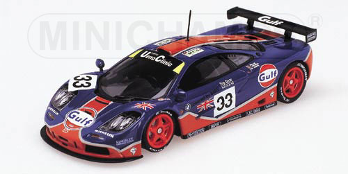 MC LAREN F1 GTR – BELLM/WEAVER/LEHTO – 9th – 24H LE MANS 1996 1:43 model