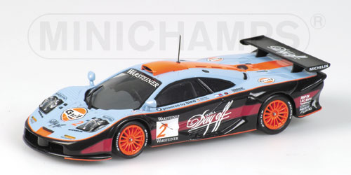 MC LAREN F1 GTR ‘DAY OFF’ – NIELSEN/BSCHER – GTC – FIA GT NÜRBURGRING 4H 1997 1:43 model