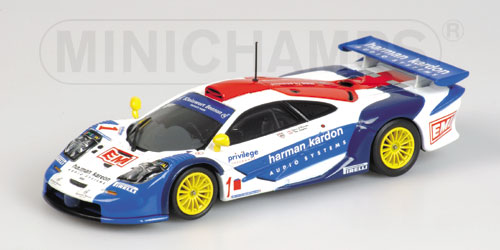 MC LAREN F1 GTR – O’ROURKE/SUGDEN – TEAM EMI – BRITISH GT CHAMPIONSHIP 1999 1:43 model
