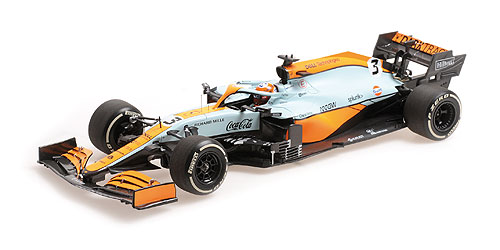 MCLAREN F1 TEAM MCL35M – DANIEL RICCIARDO – MONACO GP 2021 - L.E. 702 pcs. 1:18 model