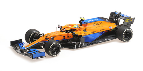 MCLAREN F1 TEAM MCL35M – LANDO NORRIS – 2ND PLACE ITALIAN GP 2021 1:18 model