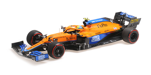 MCLAREN F1 TEAM MCL35M – LANDO NORRIS – POLE POSITION RUSSIAN GP 2021 - L.E. 402 pcs. 1:18 model