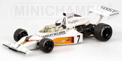 MCLAREN FORD M23 – ‘YARDLEY’ – DENIS HULME – 1973 – WITH DETAILED ENGINE 1:18 model