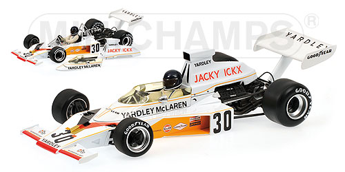 MCLAREN FORD M23 ‘YARDLEY’ – JACKY ICKX – GERMAN GP 1973 L.E. 690 pcs. 1:18 model