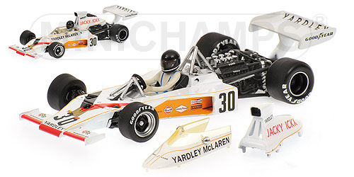 MCLAREN FORD M23 ‘YARDLEY’ – JACKY ICKX – GERMAN GP 1973 L.E. 1386 pcs. 1:43 model