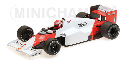 MCLAREN TAG MP4/2B – NIKI LAUDA – 1985 1:18 model