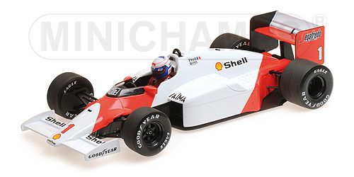 MCLAREN TAG MP4/2C – ALAIN PROST – 1986 - L.E. 700 pcs. 1:18 model
