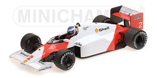MCLAREN TAG MP4/2C – KEKE ROSBERG – 1986 - L.E. 250 pcs. 1:18 model