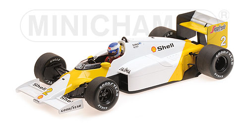 MCLAREN TAG MP4/2C – KEKE ROSBERG – PORTUGUESE GP 1986 L.E. 250 pcs. 1:18 model