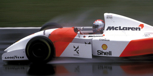 MCLAREN MP 4/8 FORD M.HAKKINEN 1993 1:18 model