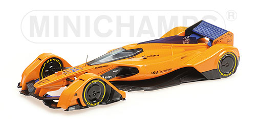 MCLAREN MP-X2 – 2018 – F1 CONCEPT STUDY L.E. 400 pcs. 1:43 model