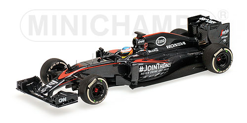 MCLAREN HONDA MP4-30 – FERNANDO ALONSO – BRITISH GP 2015 L.E. 550 pcs. 1:43 model