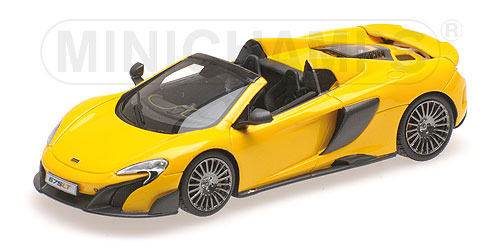 MCLAREN 675LT SPIDER – VOLCANO YELLOW L.E. 200 pcs. 1:43 model