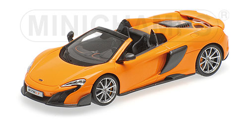 MCLAREN 675LT SPIDER – MCLAREN ORANGE L.E. 200 pcs. 1:43 model