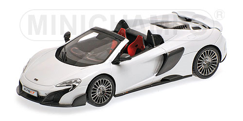 MCLAREN 675LT SPIDER – SILICA WHITE L.E. 200 pcs. 1:43 model