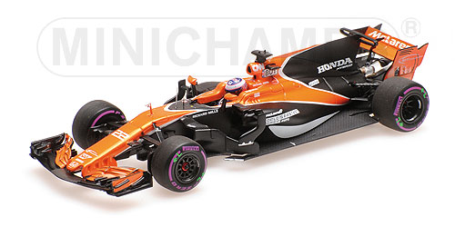 MCLAREN HONDA MCL32 – JENSON BUTTON – MONACO GP 2017 L.E. 720 pcs. 1:43 model