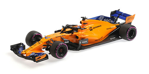 MCLAREN RENAULT MCL33 – LANDO NORRIS – TESTING ABU DHABI 2018 - L.E. 218 pcs. 1:18 model