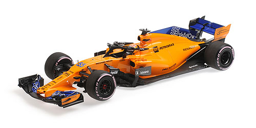 MCLAREN RENAULT MCL33 – CARLOS SAINZ JR. – TESTING ABU DHABI 2018 - L.E. 218 pcs. 1:18 model