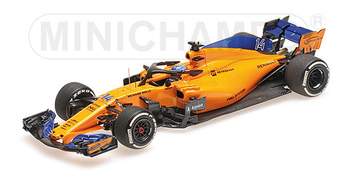 MCLAREN RENAULT MCL33 – FERNANDO ALONSO – 2018 1:43 model