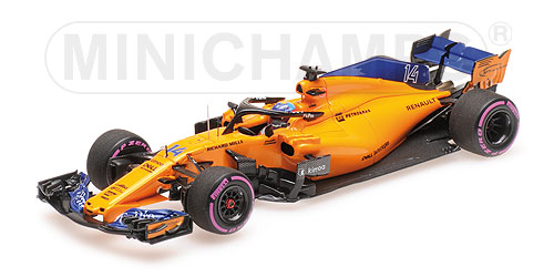 MCLAREN RENAULT MCL33 – FERNANDO ALONSO – 300TH FORMULA ONE GP – CANADIAN GP 2018 - L.E. 650 pcs. 1:43 model