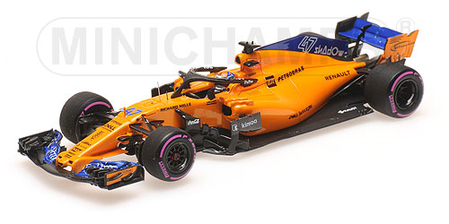 MCLAREN RENAULT MCL33 – LANDO NORRIS – TESTING ABU DHABI 2018 - L.E. 218 pcs. 1:43 model