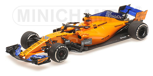 MCLAREN RENAULT MCL33 – CARLOS SAINZ JR. – TESTING ABU DHABI 2018 - L.E. 218 pcs. 1:43 model