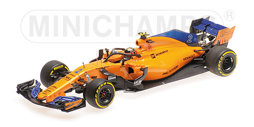MCLAREN RENAULT – STOFFEL VANDOORNE – SHOWCAR 2018 - L.E. 150 pcs. 1:43 model