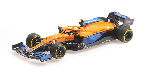 MCLAREN F1 TEAM MCL35M – LANDO NORRIS – BAHRAIN GP 2021 1:43 model