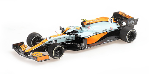 MCLAREN F1 TEAM MCL35M – LANDO NORRIS – 3RD PLACE MONACO GP 2021 - L.E. 1596 pcs. 1:43 model