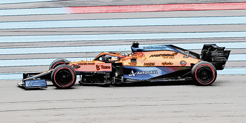 MCLAREN F1 TEAM MCL35M – DANIEL RICCIARDO – FRENCH GP 2021 - L.E. 350 pcs. 1:43 model
