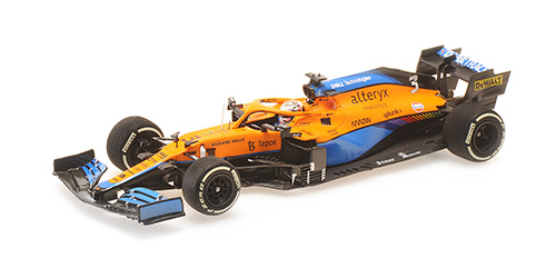 MCLAREN F1 TEAM MCL35M – DANIEL RICCIARDO – WINNER ITALIAN GP 2021 - L.E. 1104 pcs. 1:43 model