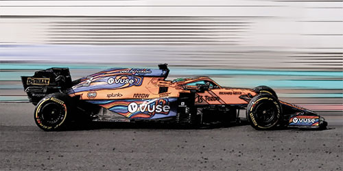 MCLAREN F1 TEAM MCL35M – DANIEL RICCIARDO – ABU DHABI GP 2021 1:43 model
