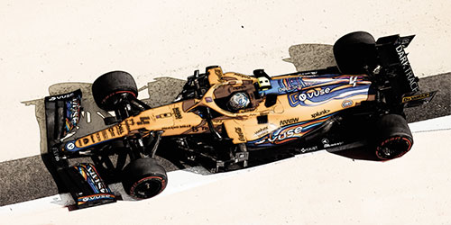 MCLAREN F1 TEAM MCL35M – LANDO NORRIS – ABU DHABI GP 2021 1:43 model