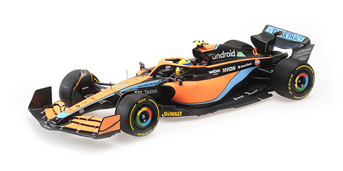 MCLAREN F1 TEAM MCL36 – LANDO NORRIS – BAHRAIN GP 2022 - L.E. 516 pcs. 1:18 model