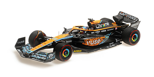 MCLAREN F1 TEAM MCL36 – OSCAR PIASTRI – ABU DHABI TEST 2022 - L.E. 96 pcs. 1:18 model