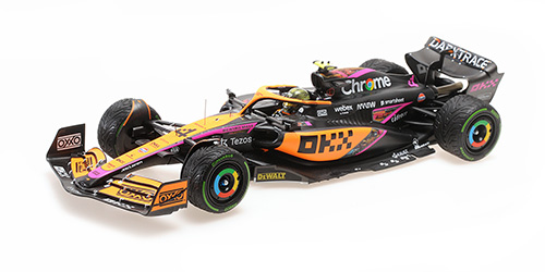 MCLAREN F1 TEAM MCL36 – LANDO NORRIS – SINGAPORE GP 2022 1:18 model