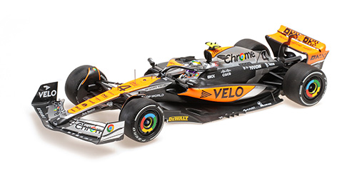 MCLAREN F1 TEAM MCL60 – LANDO NORRIS – 2ND PLACE BRITISH GP 2023 1:18 model