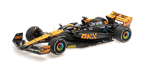 MCLAREN F1 TEAM MCL60 – OSCAR PIASTRI – 3RD PLACE JAPANESE GP 2023 1:18 model