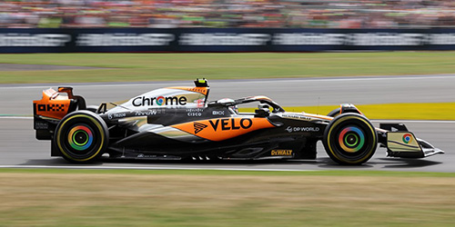 MCLAREN F1 TEAM MCL60 – LANDO NORRIS – 2ND PLACE BRITISH GP 2023 1:43 model
