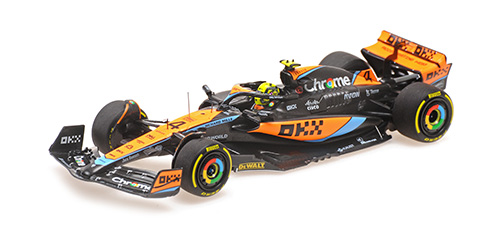 MCLAREN F1 TEAM MCL60 – LANDO NORRIS – 2ND PLACE HUNGARIAN GP 2023 1:43 model