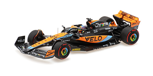 MCLAREN F1 TEAM MCL60 – OSCAR PIASTRI – WINNER SPRINT RACE QATAR GP 2023 1:43 model