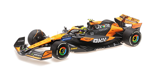 MCLAREN FORMULA 1 TEAM MCL38 – LANDO NORRIS – WINNER MIAMI GP 2024 1:18 model