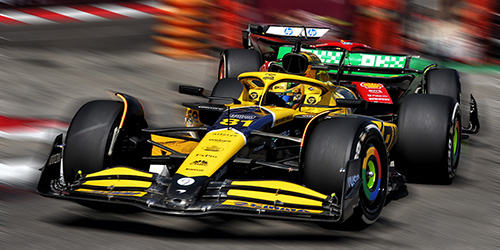 MCLAREN FORMULA 1 TEAM MCL38 – OSCAR PIASTRI – 2ND PLACE MONACO GP 2024 - L.E. 420 pcs. 1:18 model