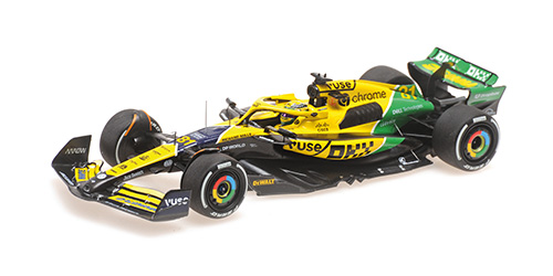 MCLAREN FORMULA 1 TEAM MCL38 – OSCAR PIASTRI – 2ND PLACE MONACO GP 2024 1:43 model