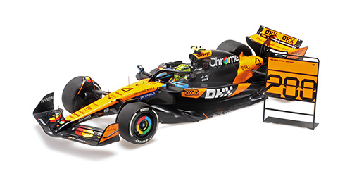 MCLAREN FORMULA 1 TEAM MCL39 – LANDO NORRIS – WINNER HUNGAIAN GP 2025 1:18 model