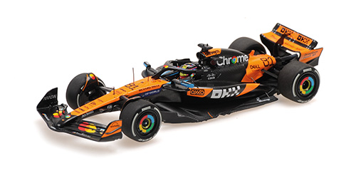 MCLAREN FORMULA 1 TEAM MCL39 – OSCAR PIASTRI – HUNGARIAN GP 2025 1:43 model