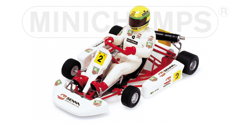 KART – AYRTON SENNA – KART 1993 PARIS-BERCY 1:18 model
