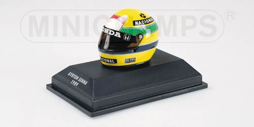 BELL HELMET – AYRTON SENNA – 1989 1:8 model